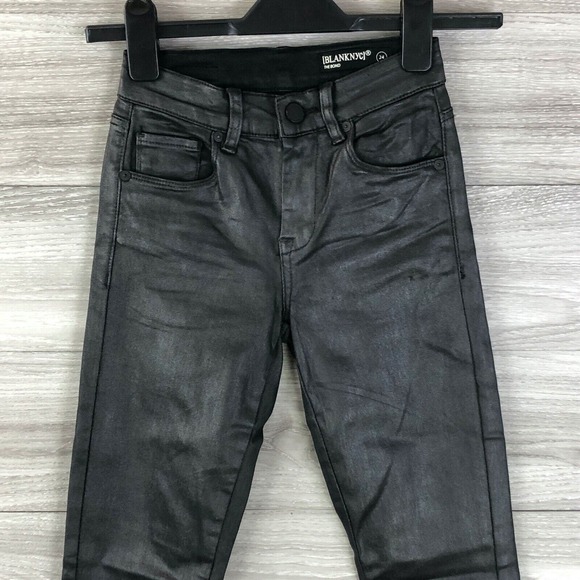 Blank NYC The Bond Coated Skinny Jeans Pants Size 24 $98 - Picture 5 of 12